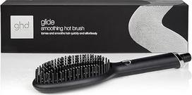 "ghd Glide Smoothing Hot Brush", juodos spalvos, skirtas lygiems, blizgiems ir nesusivėlusiems plaukams - terminis plaukų šepetys visų tipų plaukams