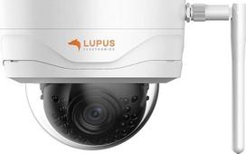 "Lupus" 3 MP WLAN IP kamera lauke, SD lizdas, 100°, naktinis matymas, judesio aptikimas, "iOS" ir "Android" programėlė, galima integruoti į išmaniąsias namų apsaugos sistemas, yra valdymo programinė įranga, juoda, balta, B07H9RKHHP