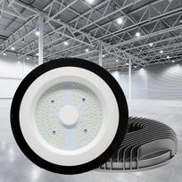 "Maxled", "Light is Led"! LED vidaus prožektorius, 100 W, 5000 K, šaltai balta, 12000 lm, IP65 vandeniui atsparus pramoninis šviestuvas, 110º spindulio kampas, UFO LED High Bay Light dirbtuvėms, gamykloms, garažams, sandėliams