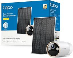 "Tapo C460 KIT" 4K 8MP saulės stebėjimo kameros lauko baterija, žvaigždžių šviesos spalvos naktinis matymas, dviejų juostų "WiFi", magnetinis pagrindas, šifruotas "MicroSD" įrašas, dirbtinio intelekto aptikimas, 10000 mAh baterija