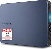 "Toshiba Canvio Gaming" 1 TB nešiojamasis išorinis kietasis diskas su USB 3.2 jungtimi, skirtas "Play Station" ir "Xbox" - juodas (HDTX210EK3AA)