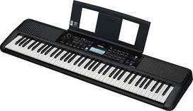 "Yamaha" PSR-EW320 nešiojamoji klaviatūra pradedantiesiems - 650 instrumentų garsų ir 76 greičio klavišai su 48 balsų polifonija - apima 2 internetines klaviatūros pamokas "Yamaha" muzikos mokykloje