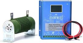 1600 W vėjo saulės hibridinės sistemos MPPT įkrovos valdiklis 1000 W vėjo turbinos 48 V valdiklis 600 W saulės valdiklis Namų naudojimas su LCD ekranu