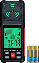 3-in-1 EMF ELF RF matuoklis, kintamosios srovės elektros magnetinės spinduliuotės lauko detektorius, nešiojamasis EMF matuoklis, RF detektorius, skirtas EF/RF/MF/WiFi signalui/Mikrobangoms, Emf spinduliuotės matuoklis, tinkamas namams, biurui