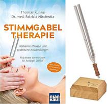 Garso energijos terapijos derinimo šakutės rinkinys - Žemė / Om 136,10 Hz / Cis3 - meditacijai, gydymui garsu, atsipalaidavimui - su knyga ir mediniu stovu (TTF-E+Knyga)