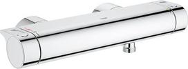 GROHE Grohtherm 2000 termostatinis dušo maišytuvas (ergonomiškos formos rankenos, apsauginis užraktas esant 38 °C temperatūrai, "EcoJoy" vandens taupymo nustatymas), chromas, 34446001