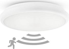 HUBER HML 21 HF LED šviestuvas su judesio jutikliu 360°, skirtas naudoti patalpose ir lauke I 21 W 2000 lm lubinis šviestuvas su judesio jutikliu I IP54 I Lubų šviestuvai Lempa