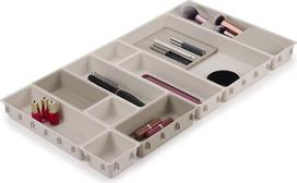 Joseph Joseph Viva Modular 12 Piece Makeup Beauty Drawer Organiser Set Storage Boxes with Dividers for Makeup, Cosmetics, Hair Accessories