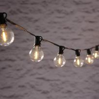 Lights4fun 20 LED Šalis Pasakų žibintai Lauko ir vidaus Saulės kamuolys Pasakų žibintai Lemputės Pasakų žibintai Lauko sodas Saulės pasakų žibintai Balkonas Saulės pasakų žibintai Lemputės