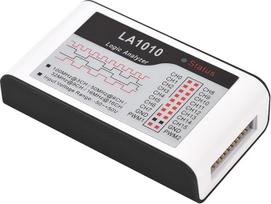 Loginis analizatorius 16 kanalų 100 MHz mėginių ėmimo dažnis USB loginis analizatorius su kabeliais ir prievadais duomenims realiuoju laiku įkelti TXT CSV ir BIN