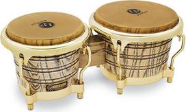 LP Latin Percussion Giovanni Galaxy Wood Bongo Gold Hardware LP793X