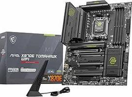 MSI MAG X870E Tomahawk WiFi pagrindinė plokštė, ATX - palaiko "AMD Ryzen 9000/8000/7000" procesorius, AM5-80A SPS VRM, DDR5 Memory Boost 8400+ MT/s (OC), PCIe 5.0 x16, M.2 Gen5, "Wi-Fi 7", 5G LAN