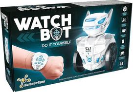 Science4you Watchbot STEM žaislas Mokslo rinkinys vaikams nuo 8 iki 14 metų Mokslo rinkinys vaikams nuo 8 iki 14 metų. 35 dalių nuotoliniu būdu valdomas robotas vaikams