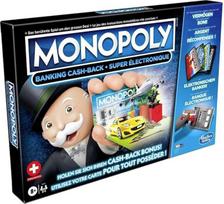 Šeimos stalo žaidimas "Monopoly Banking Cash-Back" su elektroniniu bankininku - vokiška versija