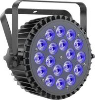 UKfog 6-in-1 LED Par 200 W 18 LED Headlight RGBWA + UV LED Spotlight DMX512 Disco Light 7/10CH Party Light 4 Control Modes Mode Lighting DJ Light Effect for Bar/Party/Wedding/Studio/Halloween