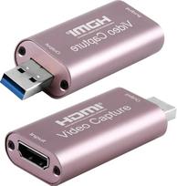 Vaizdo įrašymo kortelė 4K/1080p HDMI į USB 3.0 Full HD garso įrašymo įrenginys 1080p