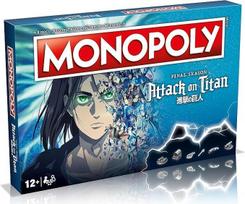 Winning Moves Monopoly Attack on Titan - stalo žaidimas suaugusiems ir vaikams nuo 12 metų, skirtas nuo 2 iki 6 žaidėjų