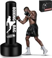 YORWHIN Boxsack Erwachsene 180cm, Aufblasbare Boxsack Stehend Freistehende Kickboxsäcke Ausrüstung für das Training MMA Muay Thai Fitness zu verwenden