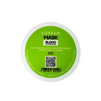 Korban Mask Blond Champagne kaukė šviesiems plaukams, 60 g
