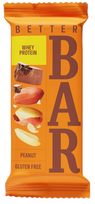 BETTER su žemės riešutais batonėlis, 45 g