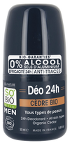 SO BIO ETIC 24H su kedru dezodorantas, 50 ml