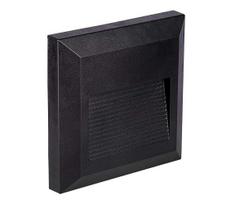 LED Lauko laiptinės šviestuvas LED/2W/230V IP65 3000K juodas