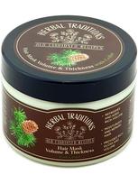 HERBAL TRADITIONS Plaukų kaukė su kedru, suteikianti apimti ir tvirtumo plaukams, 300 ml