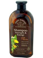 HERBAL TRADITIONS Plaukų šampūnas su 7 žolelėmis, stiprinantis ir skatinantis plaukų augimą, 500 ml