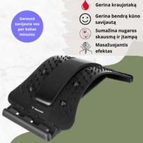 Nugaros ir raumenų tempimo masažuojantis prietaisas