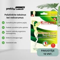 Detoksikaciniai pleistrai pilvui (pakuotėje yra 10 vnt.)