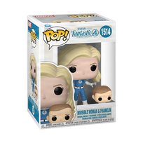 FUNKO  POP! Vinilinė figūrėlė: Marvel: The Fantastic Four: First Steps - Invisible Woman & Franklin