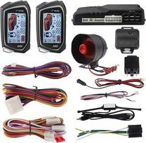 "Easyguard" automatinė apsaugos signalizacija EC201-M9 su 4,4 cm skersmens LCD ekranėliu, "Fernstarter", "Turbo-Timer-Modus", "Stoßwarnung", DC12 V