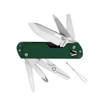 Daugiafunkcis peilis Free T4 Green su 12 įrankių 832875 LEATHERMAN