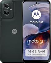"Motorola Moto g55 5G" išmanusis telefonas (6,49 colių FHD+ ekranas, 50 MP kamera, 8/256GB, 5000 mAh, "Android 14") Miško pilkos spalvos su apsauginiu dangteliu [tik "Amazon"]