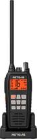 "Retevis RM15 VHF Marine Walkie Talkie" IP68 2000 mAh akumuliatorius Plaukiojanti vibracija 88 kanalai VHF jūrinis radijas Rankinis radijas su garsiakalbiu, skirtas plaukioti valtimis (pakuotė po 1)