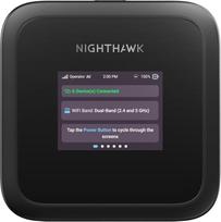 NETGEAR Nighthawk M3 - 5G maršrutizatoriaus SIM kortelė, mobilusis WiFi maršrutizatorius | Iki 2,5Gb/s - SIM lizdas atrakintas - nešiojamasis WiFi Hotspot z - 5G ir 4G MiFi, iki 32 įrenginių (MH3150)