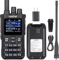 Radtel RT-900 8W Multi-Band Ham Radio Walkie Talkie, 256CH VHF/UHF Zwei-Wege-Radio, Luftband, NOAA, Marine & Flüsse für Outdoor, Notfälle, Luftfahrtkommunikation (Keine-Bluetooth-Version)