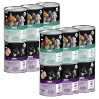 PetRepublic gabaliukai padaže 6x400g su kalakutiena + 6x400g su menke