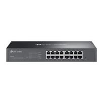 TP-LINK | ES216G | Omada 16-Port Gigabit Easy Managed Switch | Desktop/Rackmountable | Managed | Power supply type 100-240 V, 50/60 Hz