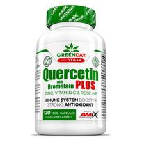 GreenDay® ProVEGAN Quercetin with Bromelain Plus kvercetinas ir bromelainas 120 tablečių