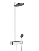 Pulsify 260 2 jet  dušo sistema su termostatu ShowerTablet Select 400, chromas 24240000