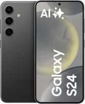"Samsung Galaxy S24 AI" išmanusis telefonas, "Android" mobilusis telefonas be sutarties, 8GB RAM, 128GB atminties, 50 MP fotoaparatas, ilgai veikianti baterija, onikso juodos spalvos
