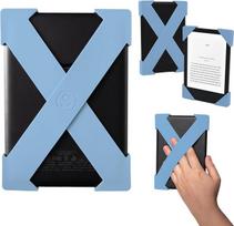 "Strapsicle" rankų dirželių priedai "Kindle" ir "Kobo" - "Paperwhite 2024 ir 2021", "Signature", "Colorsoft" - 2 dirželiai - lengva rankena skaitymo patogumui - dideli - Bondi Blue