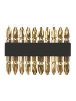 Atsuktuvo antgaliai TOP TOOLS PH2, 10 vnt., 60 mm