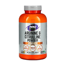Now Foods Arginine Citrulline 340g
