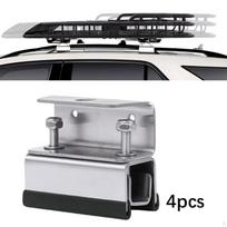 Stogo bagažinės laikiklių komplektas lengvam montavimui Automobilio priedai Single Hole 4pcs Set