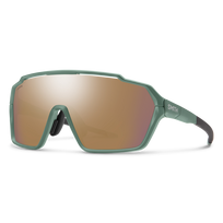 Akiniai Smith SHIFT MAG / Alpine Green + ChromaPop Rose Gold Mirror