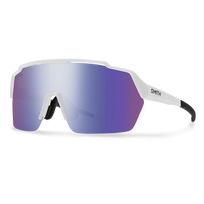 Akiniai Smith SHIFT SPLIT MAG / White + ChromaPop Violet Mirror