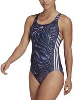Adidas Maudymosi Kostiumėlis Moterims Souleaf 3s S Blue HA6001