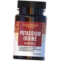 Kalio jodidas, Potassium Iodine, Golden Pharm 90 tab. (36519023) 90tab